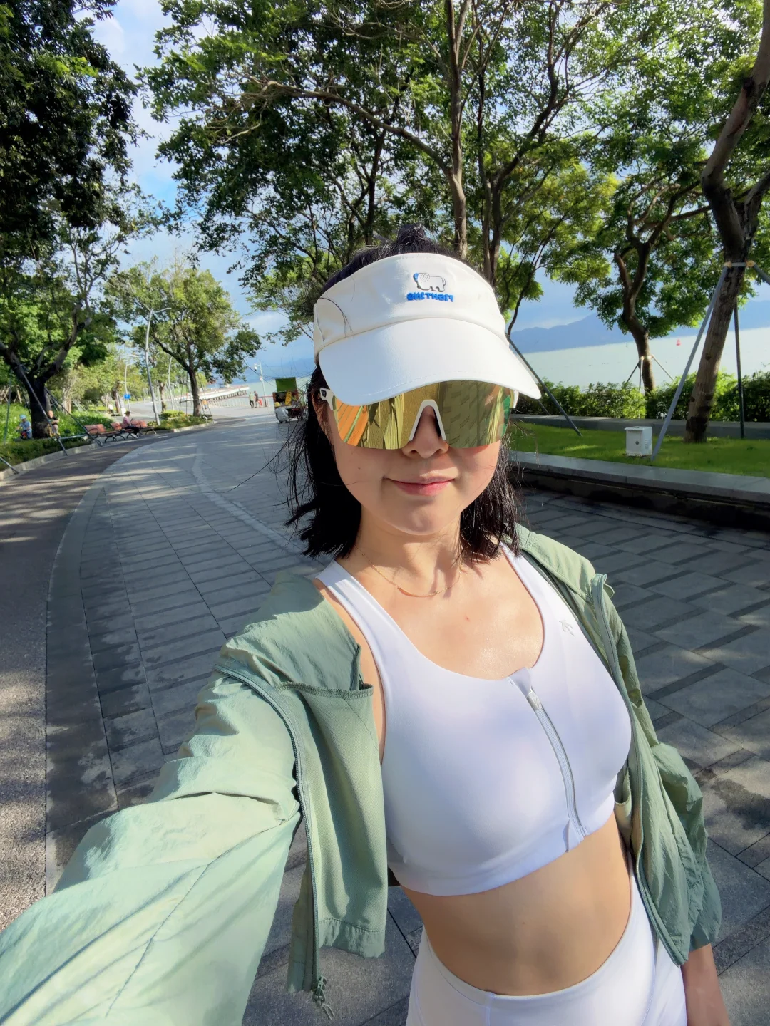 30度，20公里，5:24配速，汗水不会辜负每一步