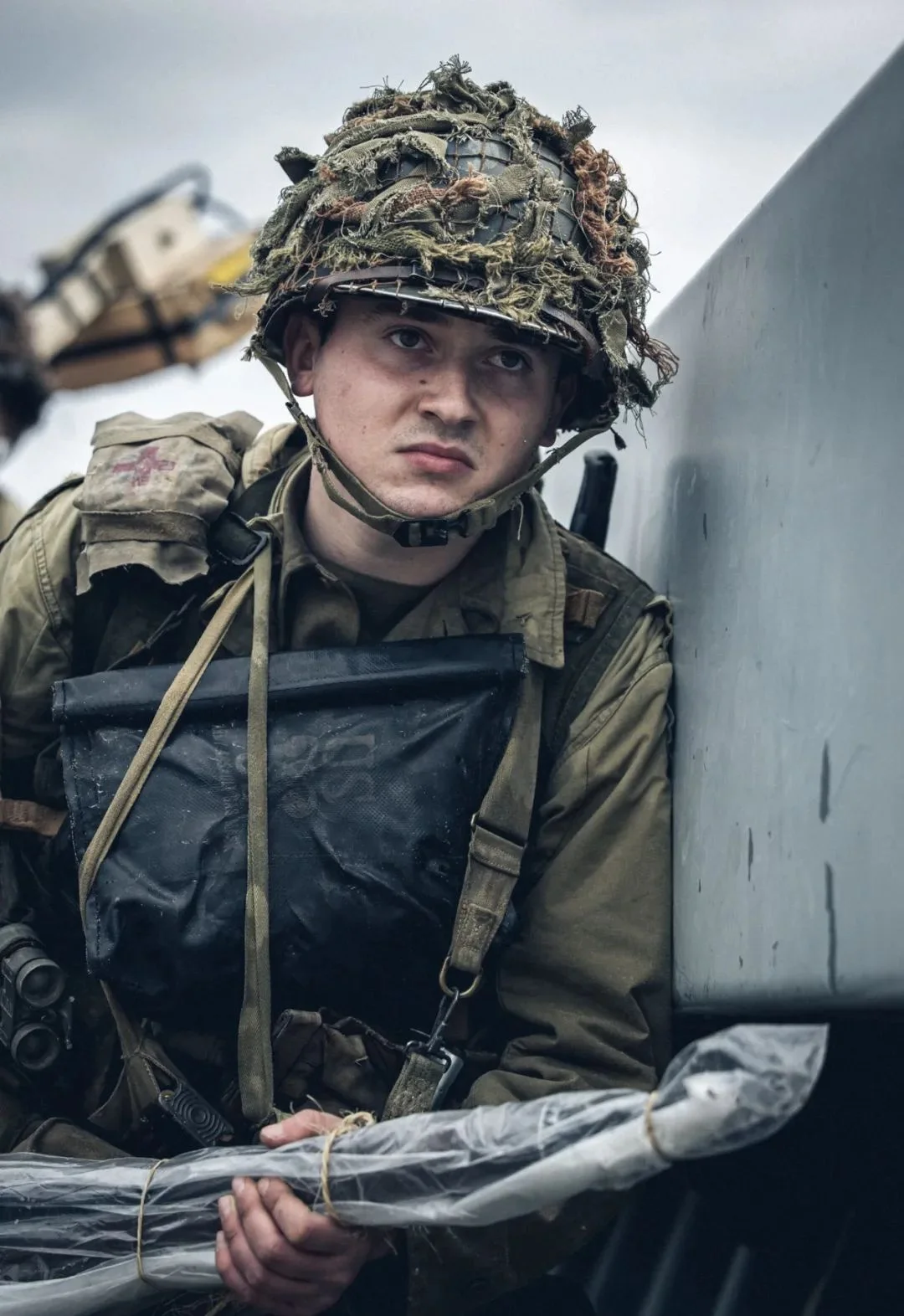 国外军迷重演1944年，法国诺曼底登陆战役