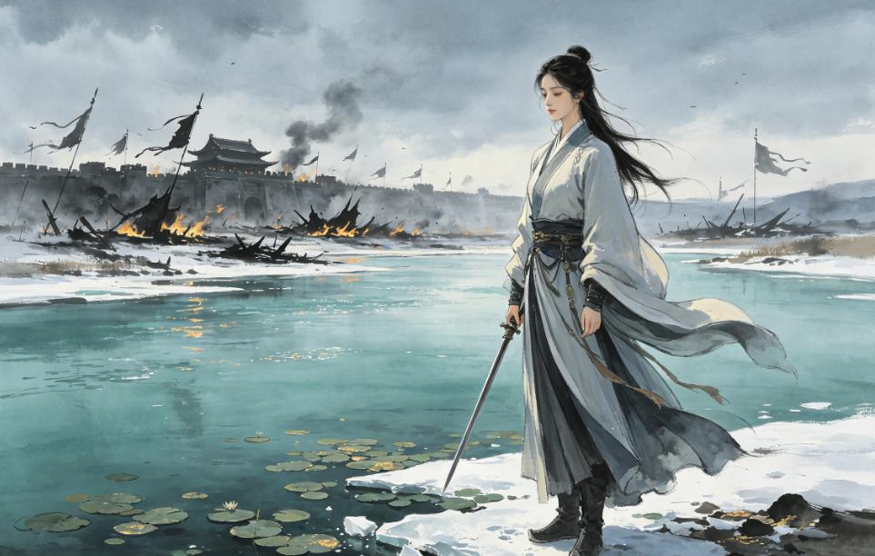 完颜萍和耶律燕，大概是《神雕侠侣》里存在感最低的两个女角色了。

出场不多，戏份