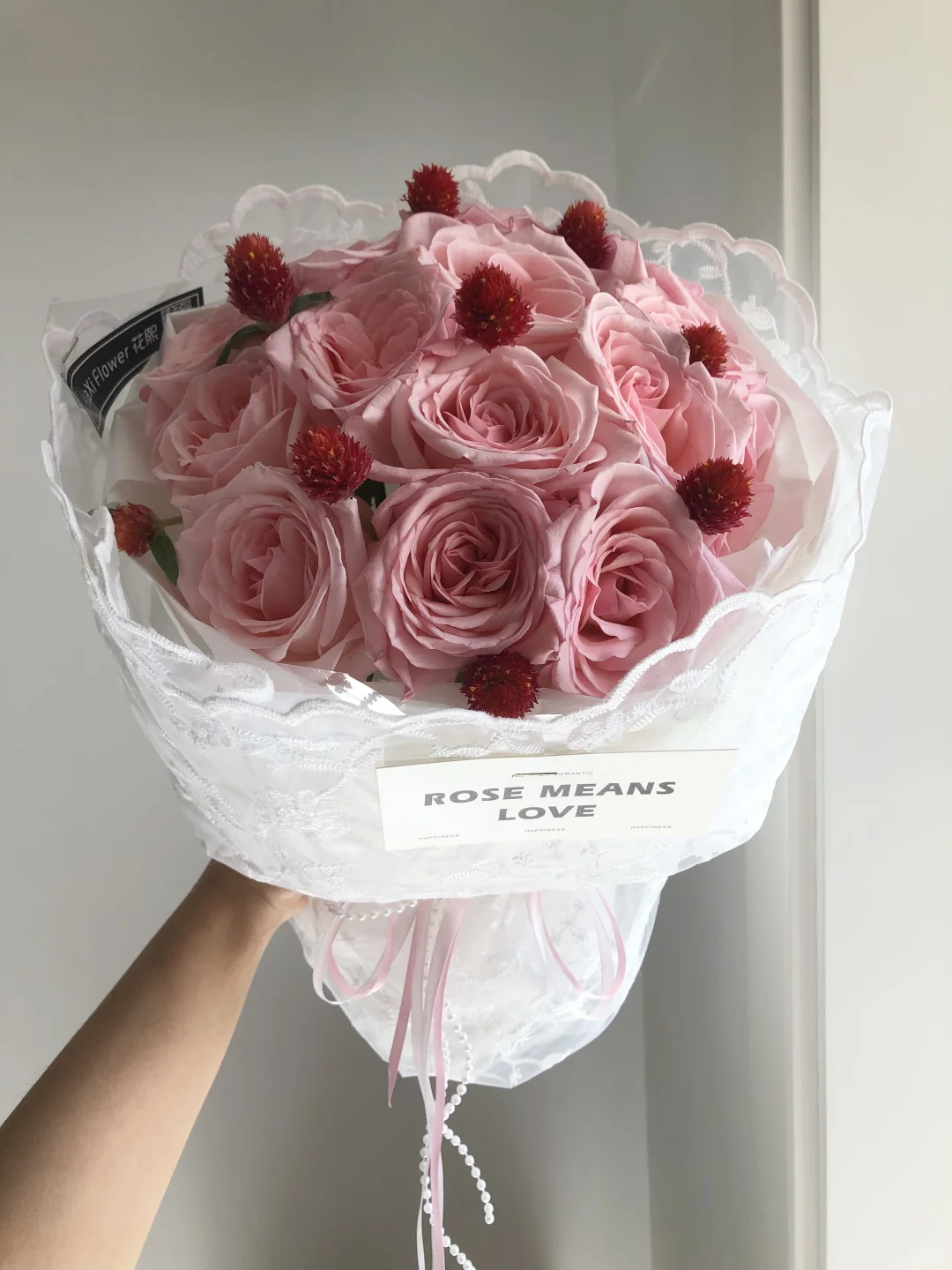 日常花束‖草莓奶昔花束🍓
