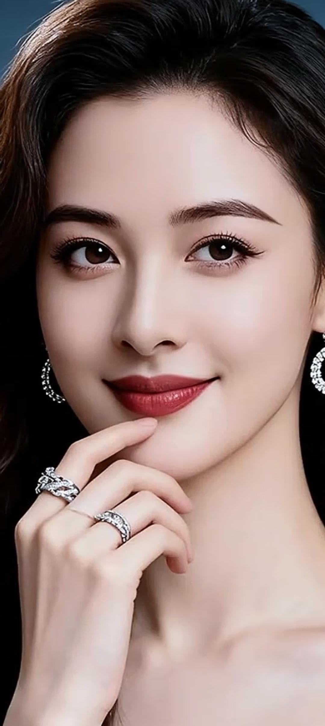 优雅气质，珠宝闪耀，完美妆容，魅力无限！