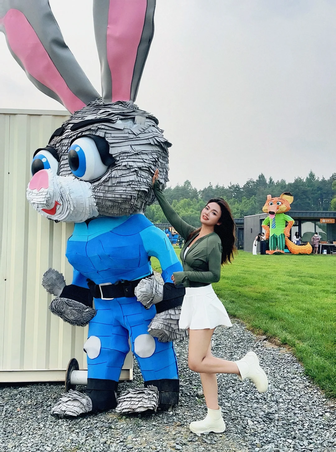 喂你被逮捕了🦊🐰长春人有自己的疯狂动物城