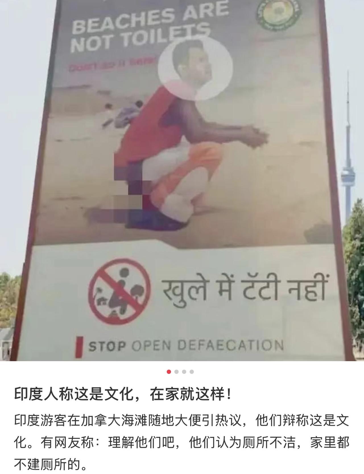 我预感印度人以后去其他国家会很难，
不是因为他们的能力变差了，
而是他们自己把自