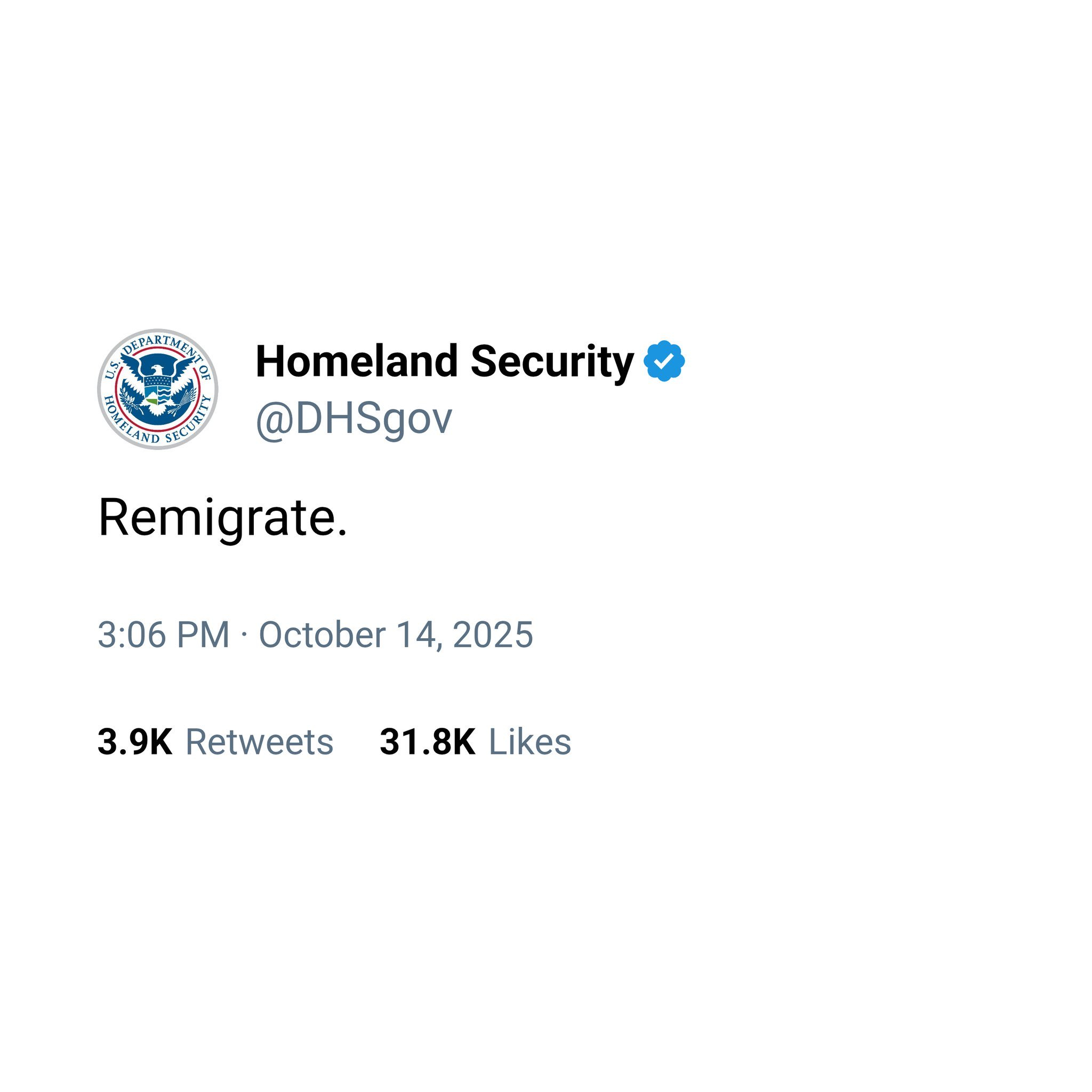 Remigration 这个词可不是再移民这个字面意思。这是欧洲极右翼提出的通过