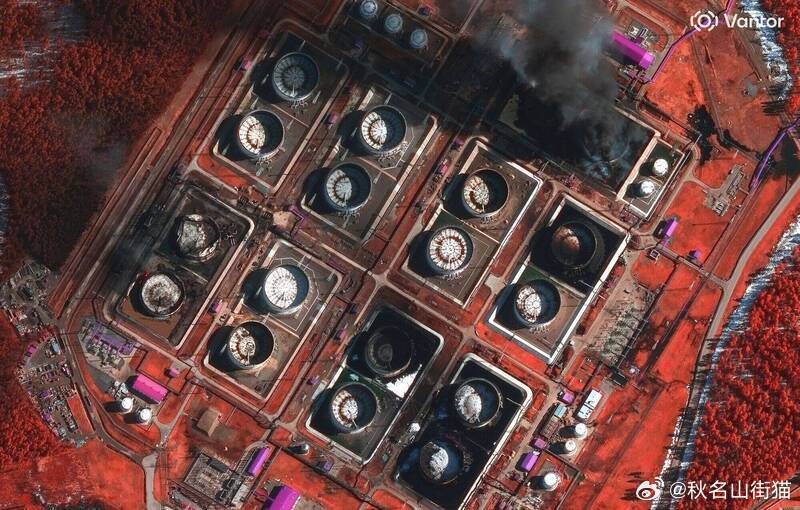 乌克兰无人机持续打击俄能源设施 港口漏油、炼油厂起火海外新鲜事俄乌冲突 俄罗斯方