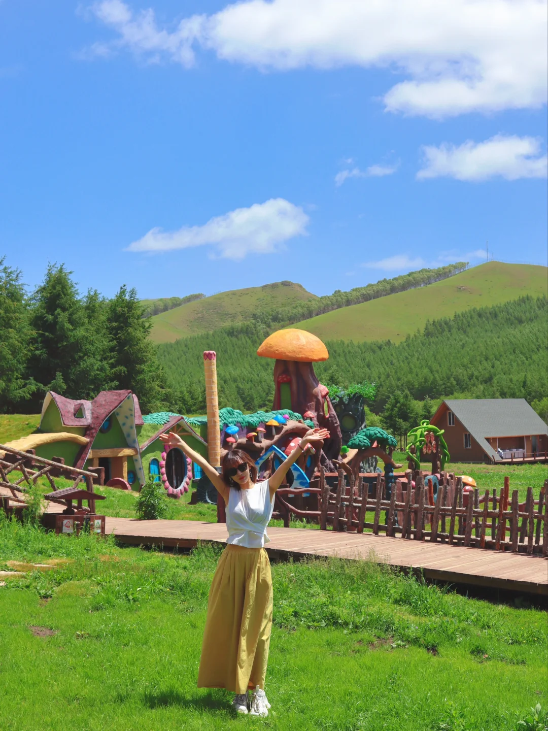 这个夏日☀️到避暑胜地七彩森林过16度的夏天
