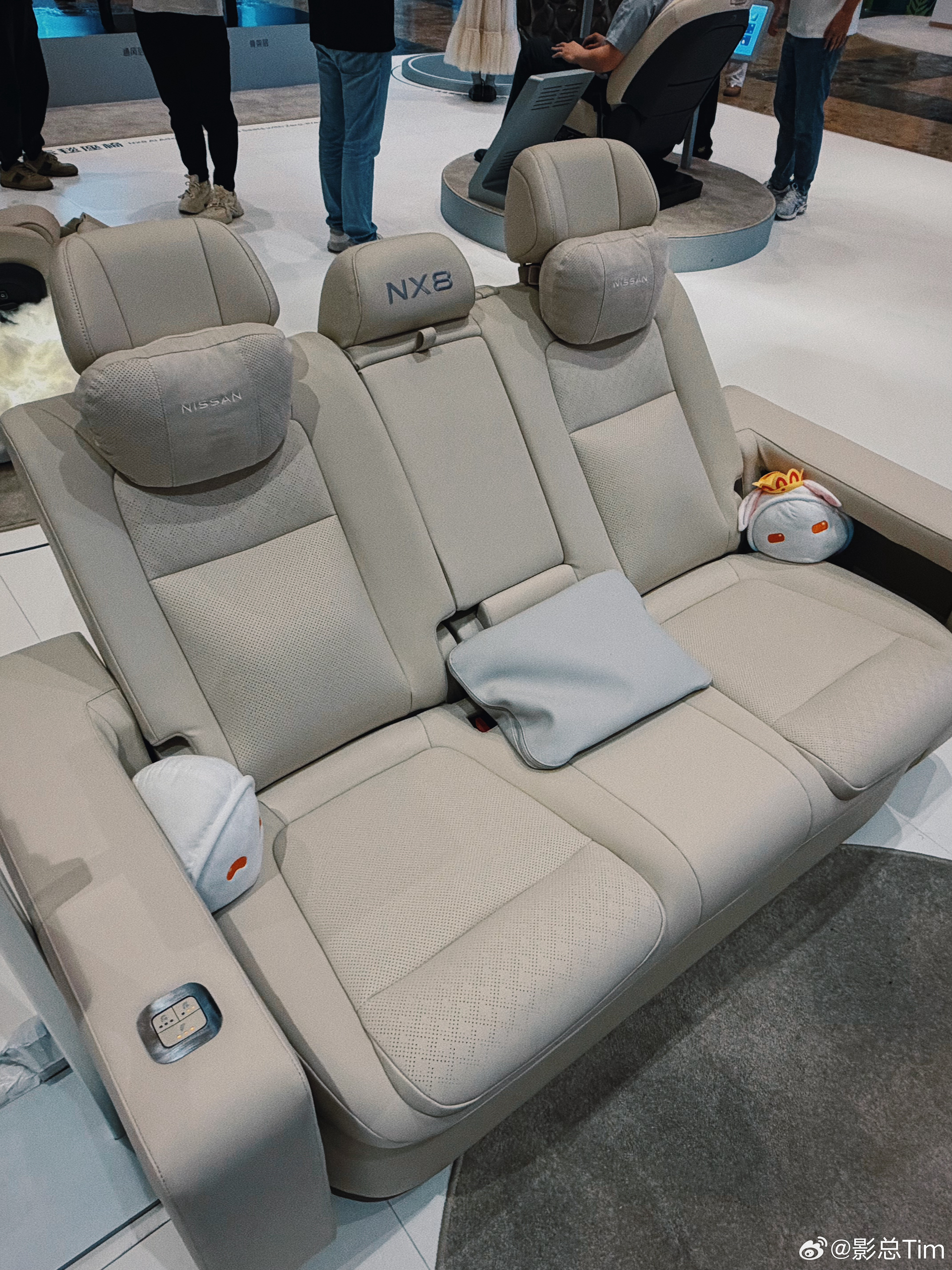 500 万以内最舒服的汽车座椅 东风日产NX820万级大大大五座智慧舒享SUV 