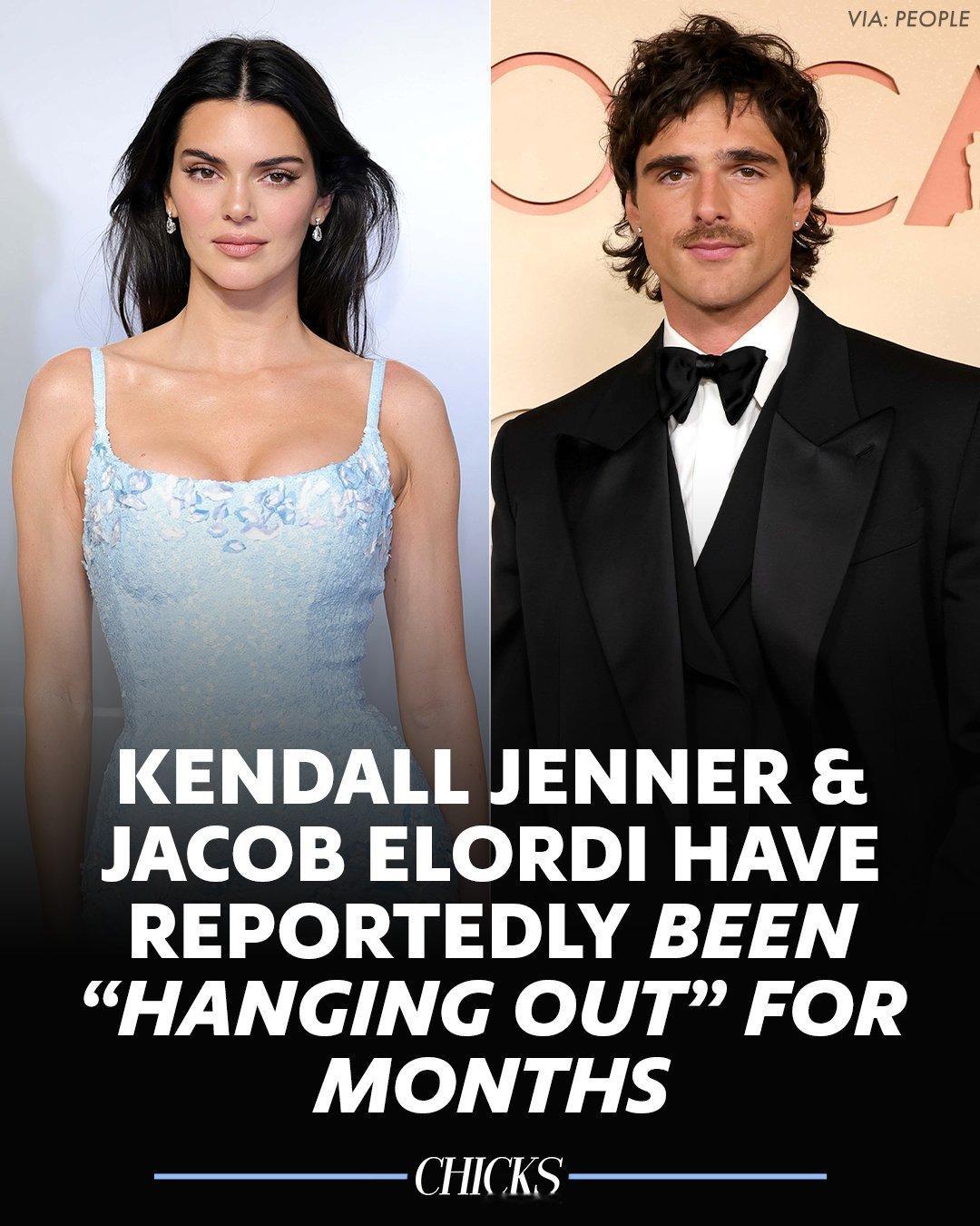 ‼️据《人物》杂志，肯豆Kendall Jenner与《亢奋》男主雅各布·艾洛蒂