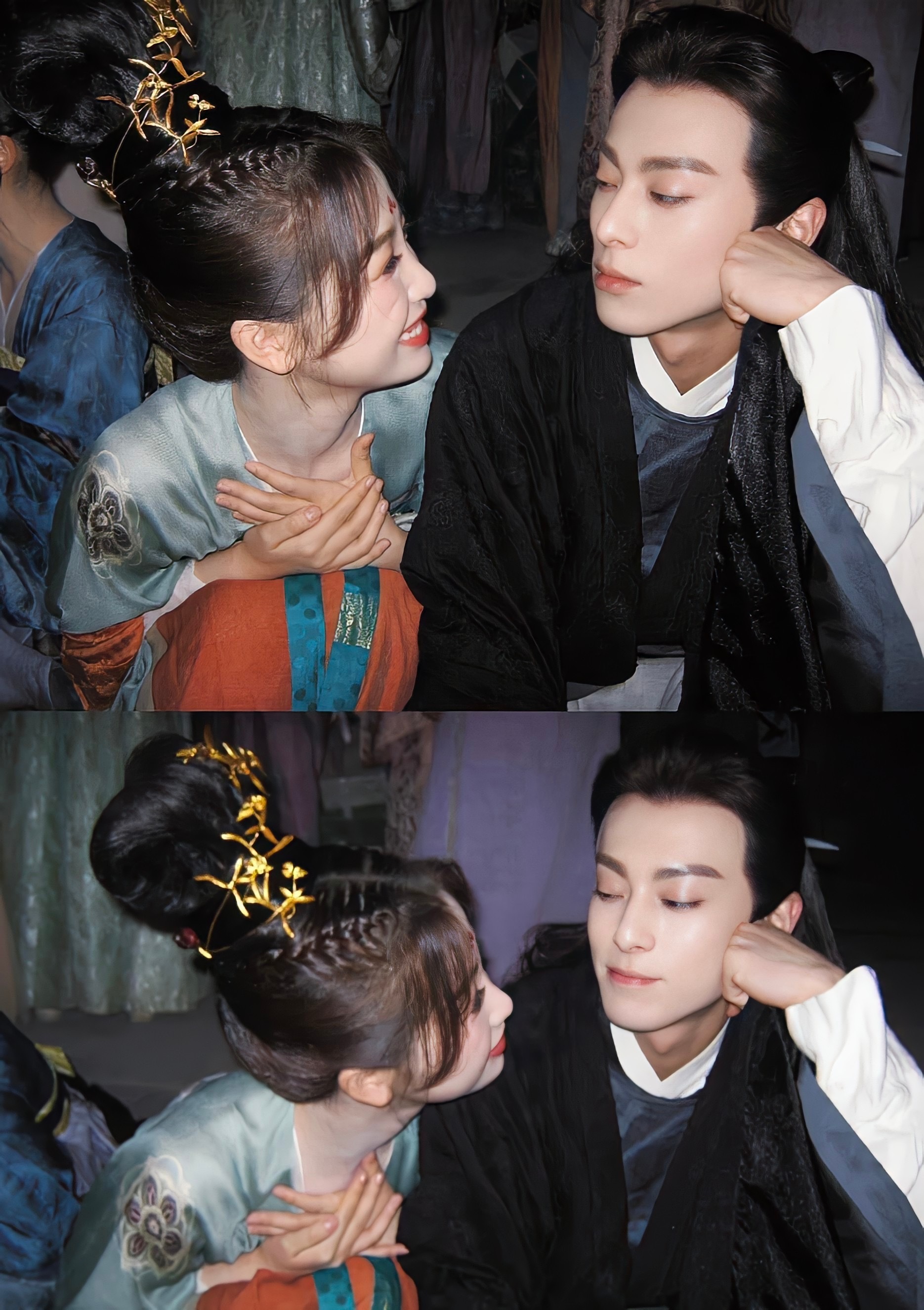 那确实还得是俺们棣欣🥰CP感 玄学