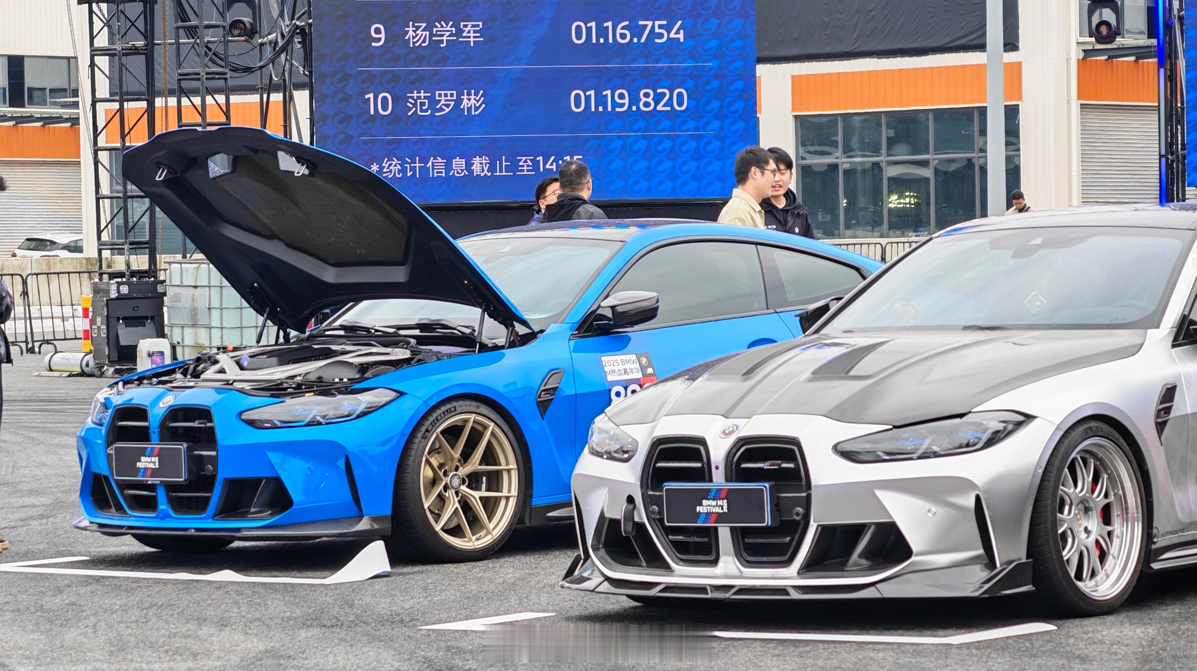 BMW M热血嘉年华来成都又看宝马热血嘉年华了今年是第二年了现场的氛围太燃了晚上