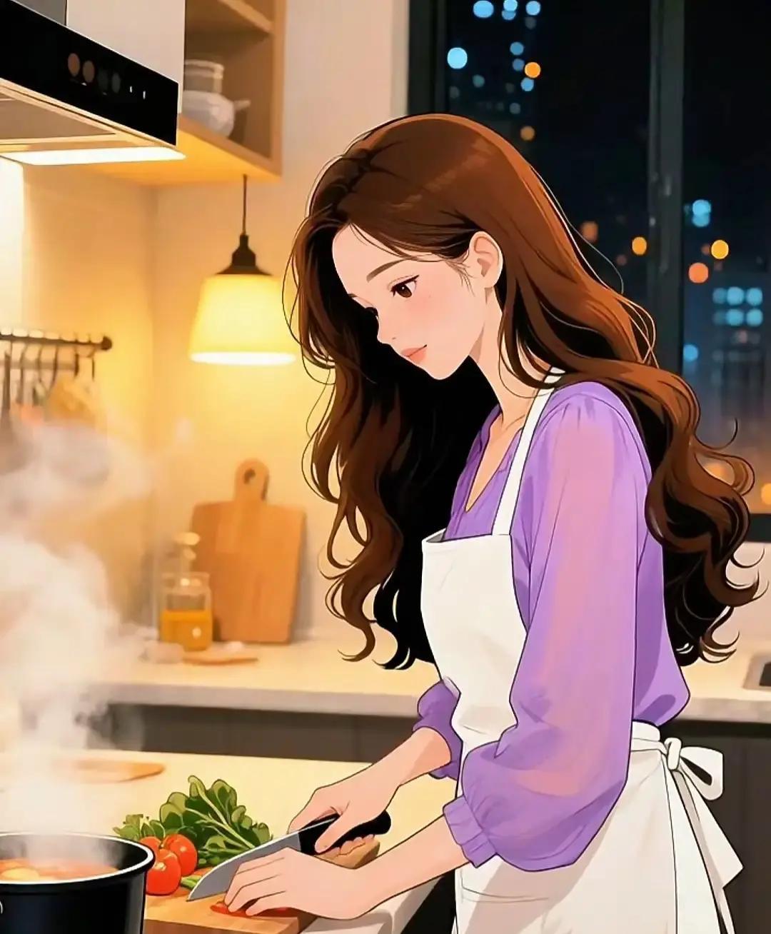 抖音刷到@暖暖的厨房那条除夕视频，大姑姐凌晨三点把八宝饭炖好，就等弟妹回家。
