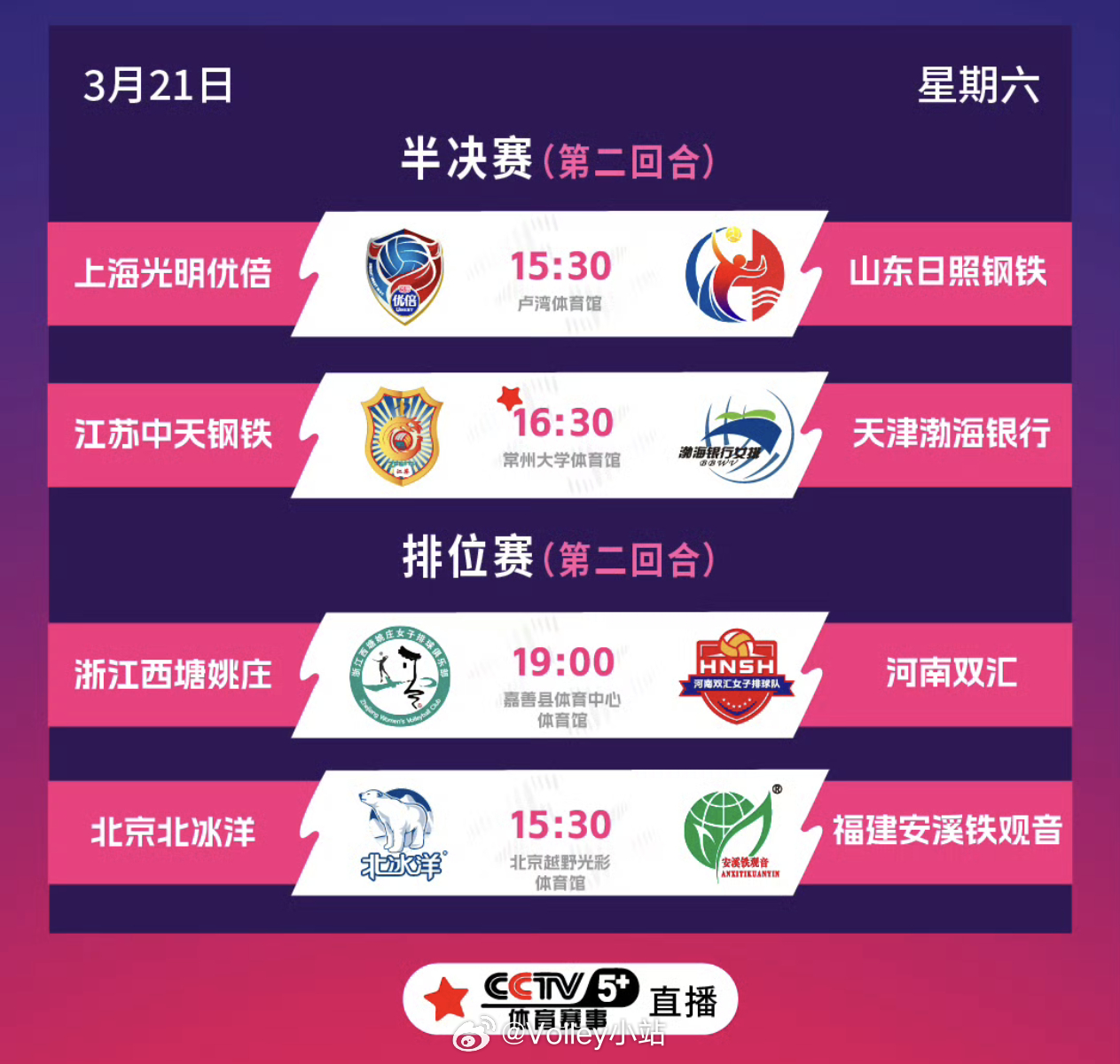 排超联赛今日赛程安排，今日产生决赛队伍排超联赛2025-2026中国排球超级联赛