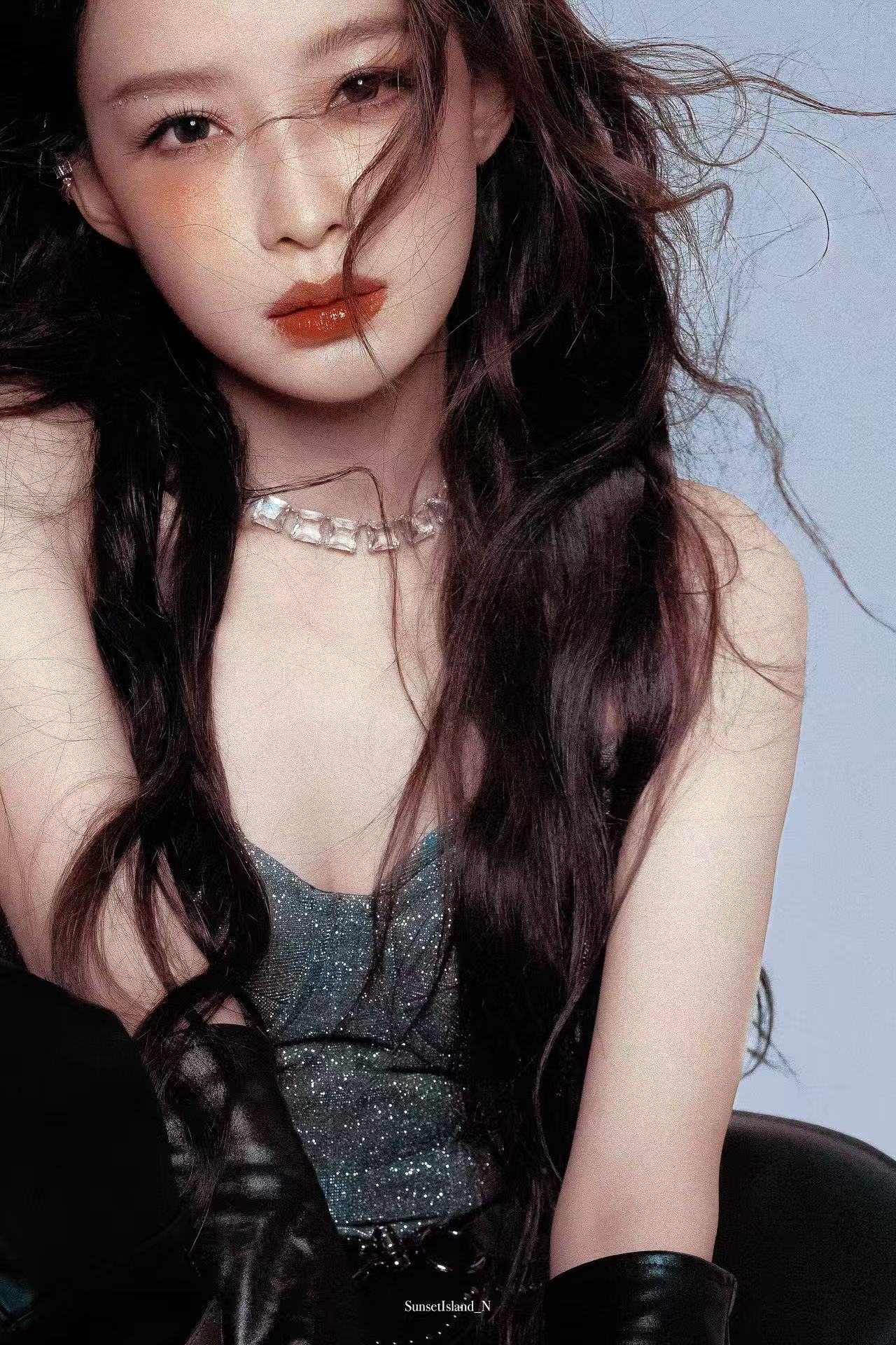 美成啥了啊🥹连头发丝都是美的孙怡好有生命力的野性美孙怡的裙子不会打结吗