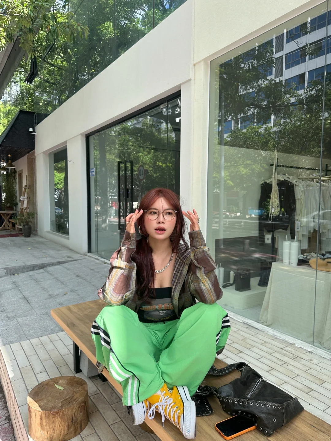 ootd / 红发和阳光绝配