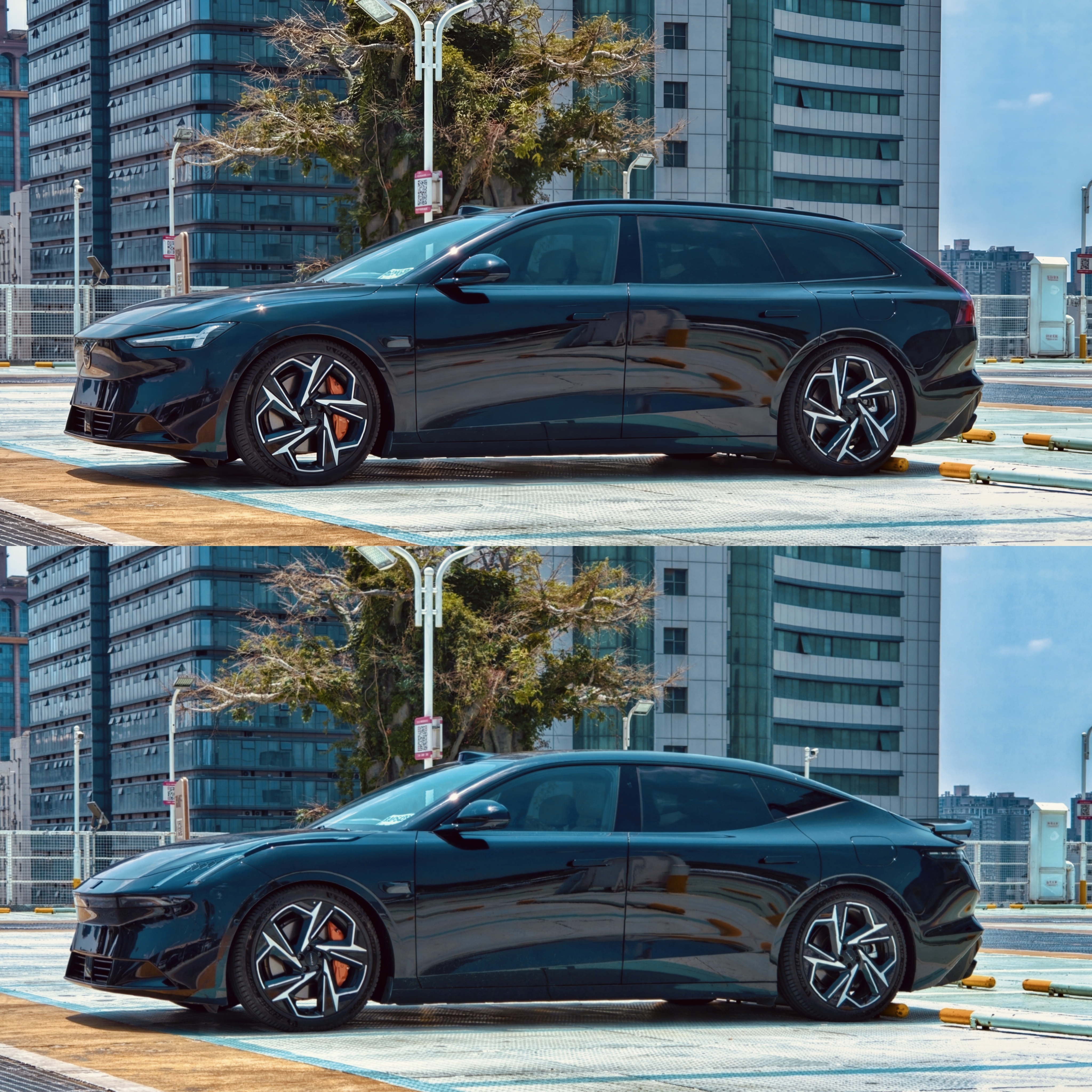 现在的ai越来越好用了，脑洞利器假如用z10的底子改沃尔沃旅行车EV100 朱博