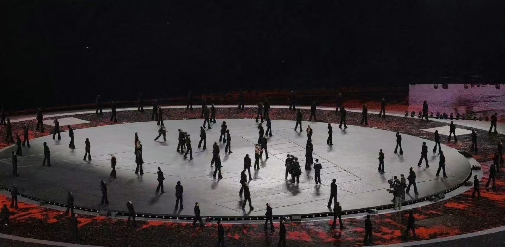 张杰状态给到一个夯张杰鸟巢齐舞张杰鸟巢齐舞，哇塞