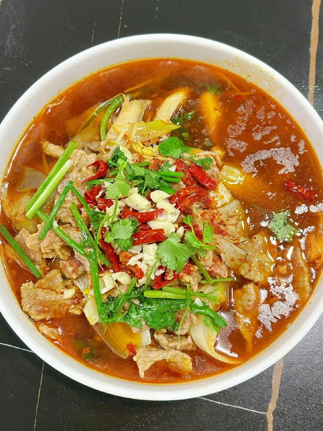 麻辣水煮肉片好吃的关键 总算被我拿捏了😭