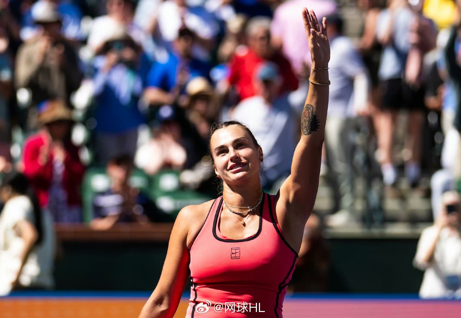 IW女单上半区八强对阵👇萨巴伦卡 vs [10]姆博科[14]诺斯科娃 vs 