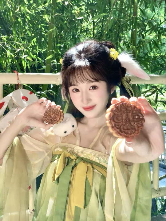 玉兔到桂满园🐇预习中秋拍照姿势（附滤镜