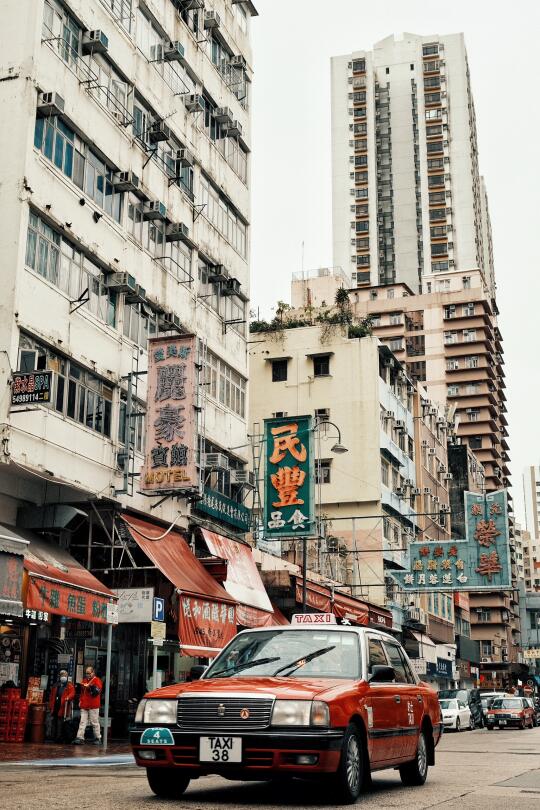 香港摄影｜荃湾街市的老街~