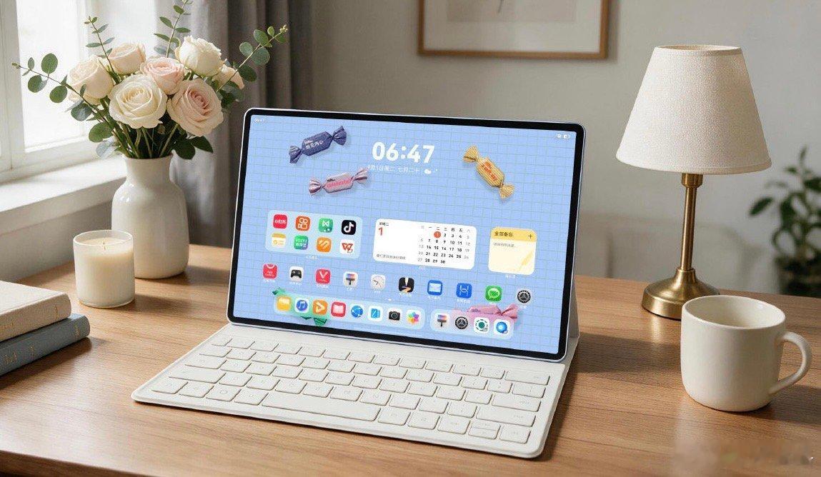 华为MatePad Air搭载OLED云晰柔光屏，峰值亮度2000nits，阅读