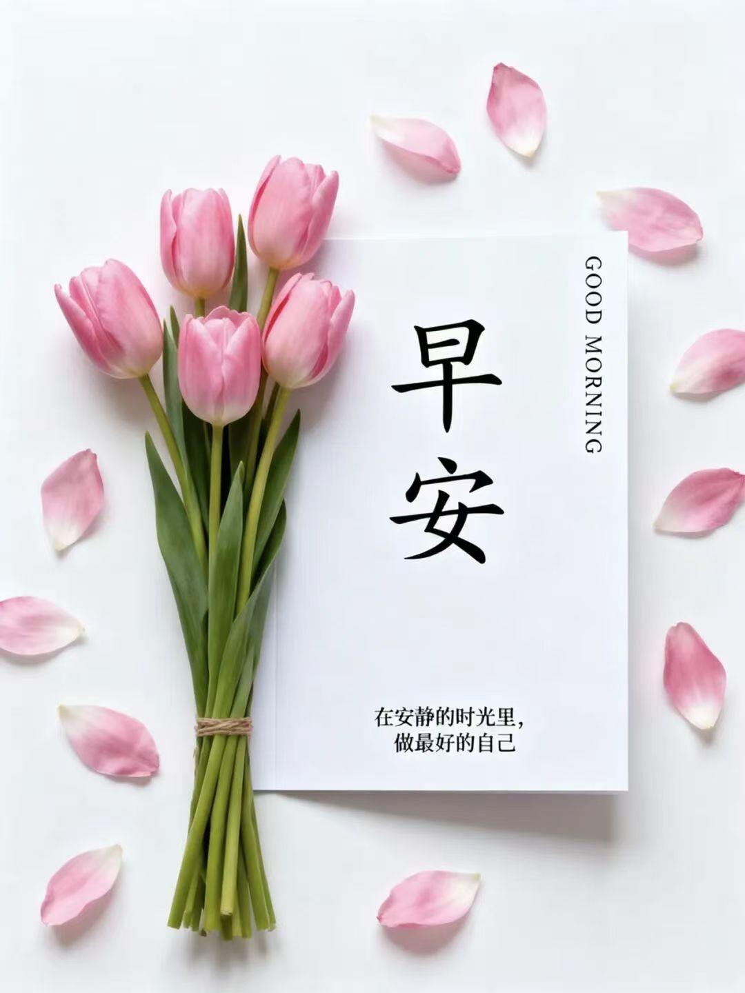 我們相識是天意，
微信祝福是心意，
心中牽掛是誠意，
送去問候是敬意。
早上好！