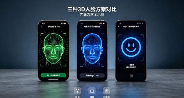 同样是刷脸解锁，安全天差地别！三种3D人脸技术深度对比