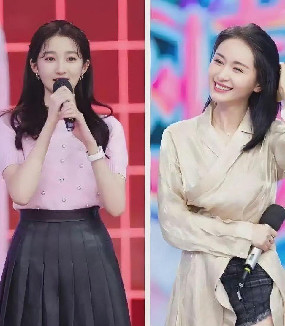原来王子文和关晓彤小时候就认识了呀，都是从小美到大 