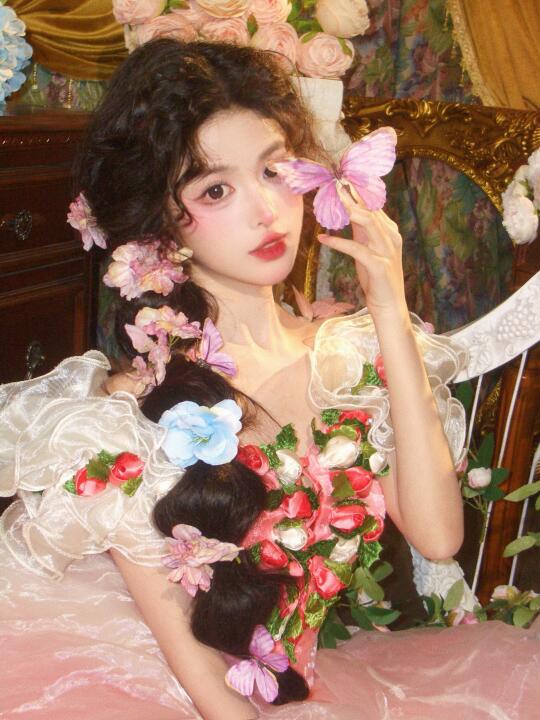 武汉写真｜拍到了油画里走出来的少女🦋✨