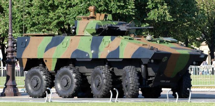 每天认识一件兵器 法国VBCI步兵战车VBCI步兵战车是法国新一代步兵战车，自2