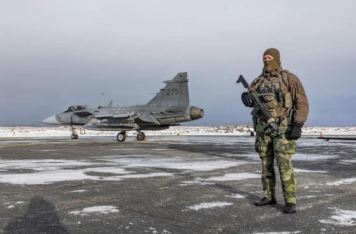 这是其一大优势！瑞典部队习惯在严酷的北方环境中作战
 
近日，瑞典“鹰狮”战斗机