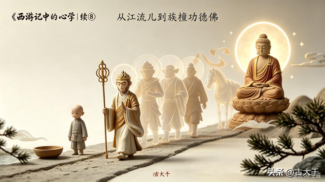 《西游记》心学（续⑧）：从江流儿到旃檀功德佛

唐僧有个小名，叫江流儿。

那是