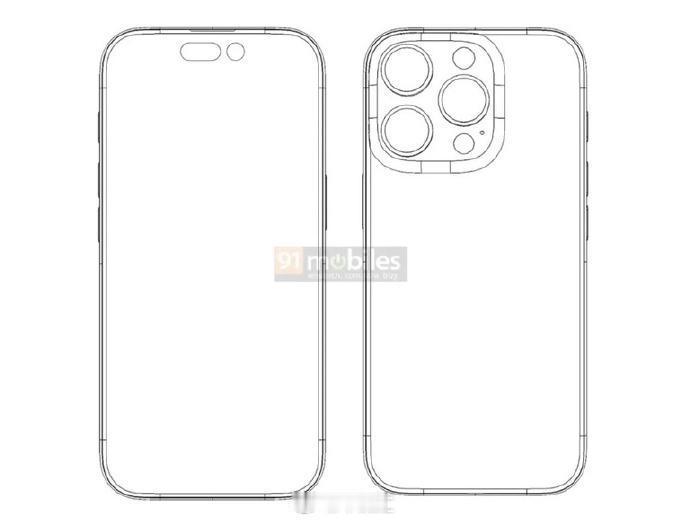 iPhone 16 Pro感觉可以冲！从曝光的草图来看，外观基本还是熟悉的配方，