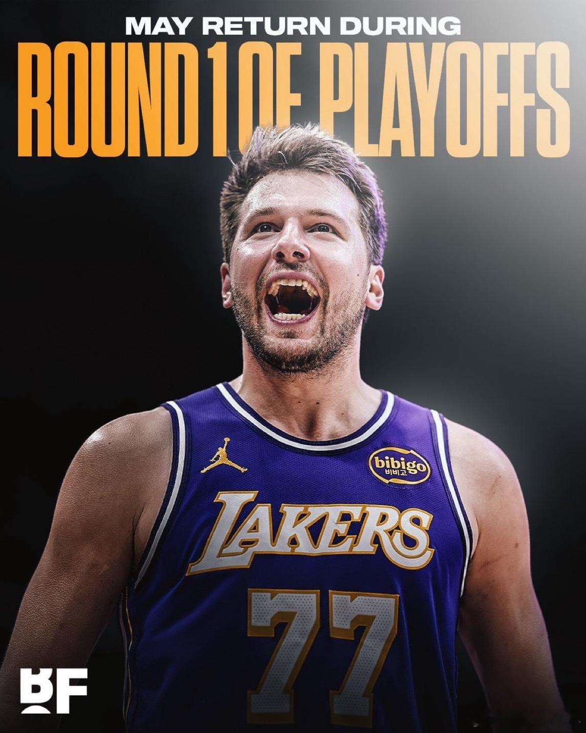 据报道：卢卡·东契奇预计明天返回洛杉矶 👀他将会在首轮后期因腿筋伤势进行重新评