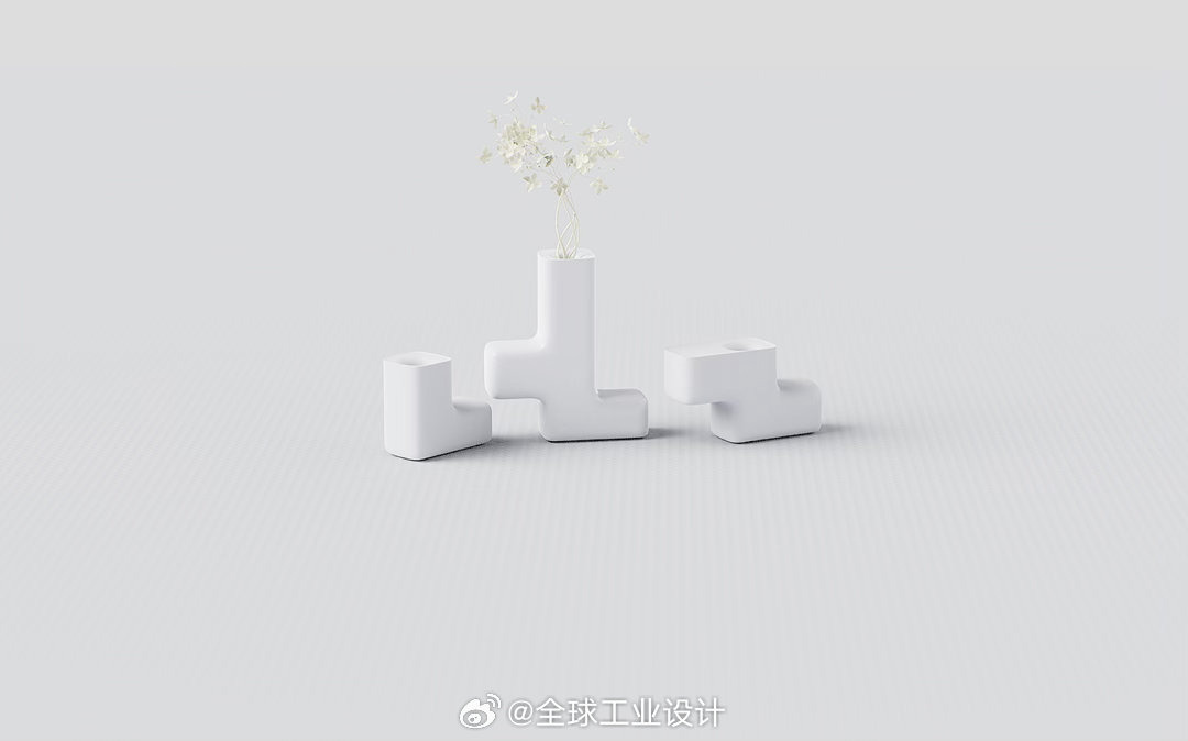 俄罗斯方块花瓶|设计：Anshuman Pandey俄罗斯方块花瓶设计，一系列独
