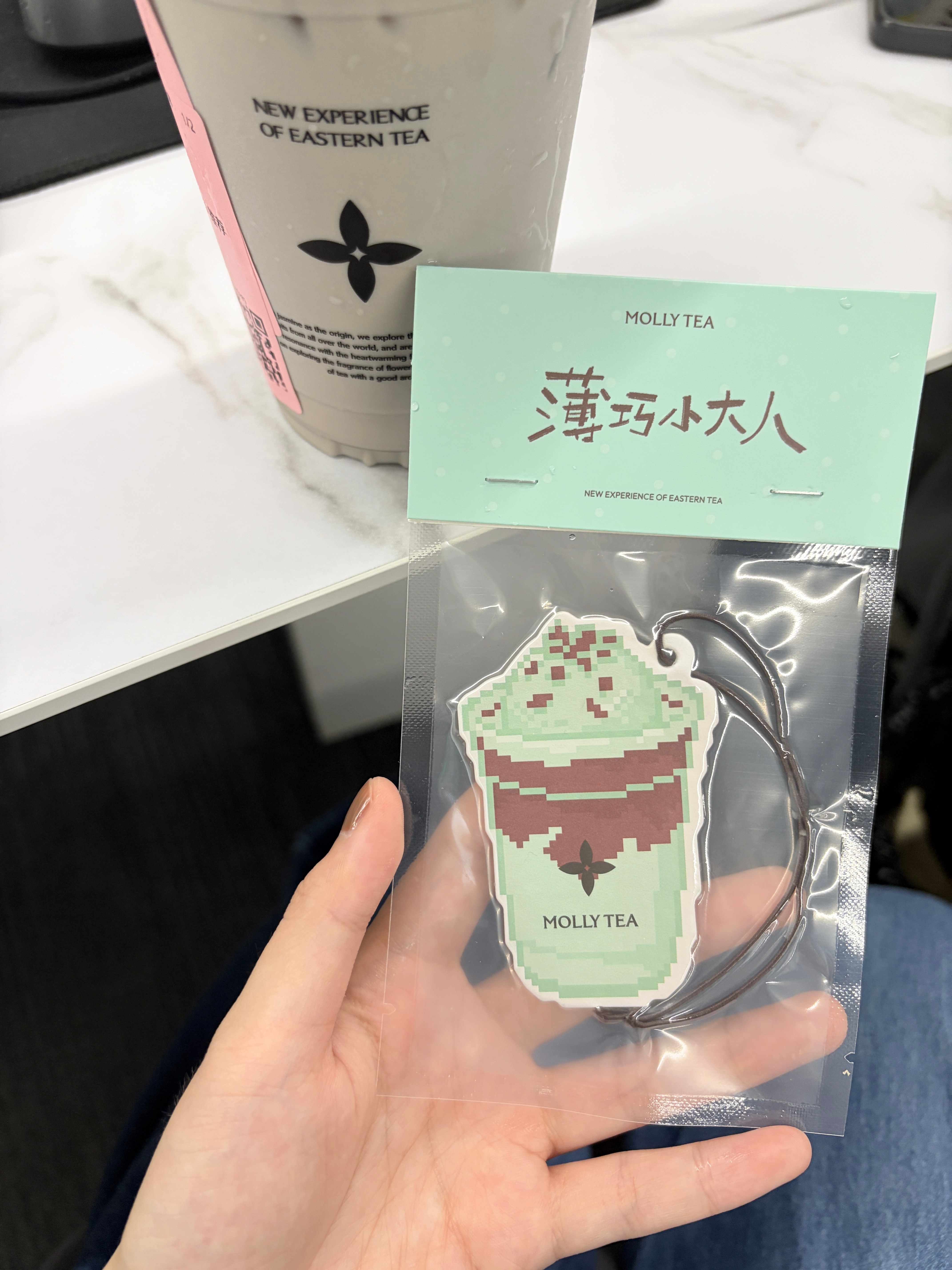 晕啊好好喝 茉莉薄巧加浓版少冰三分糖！ 