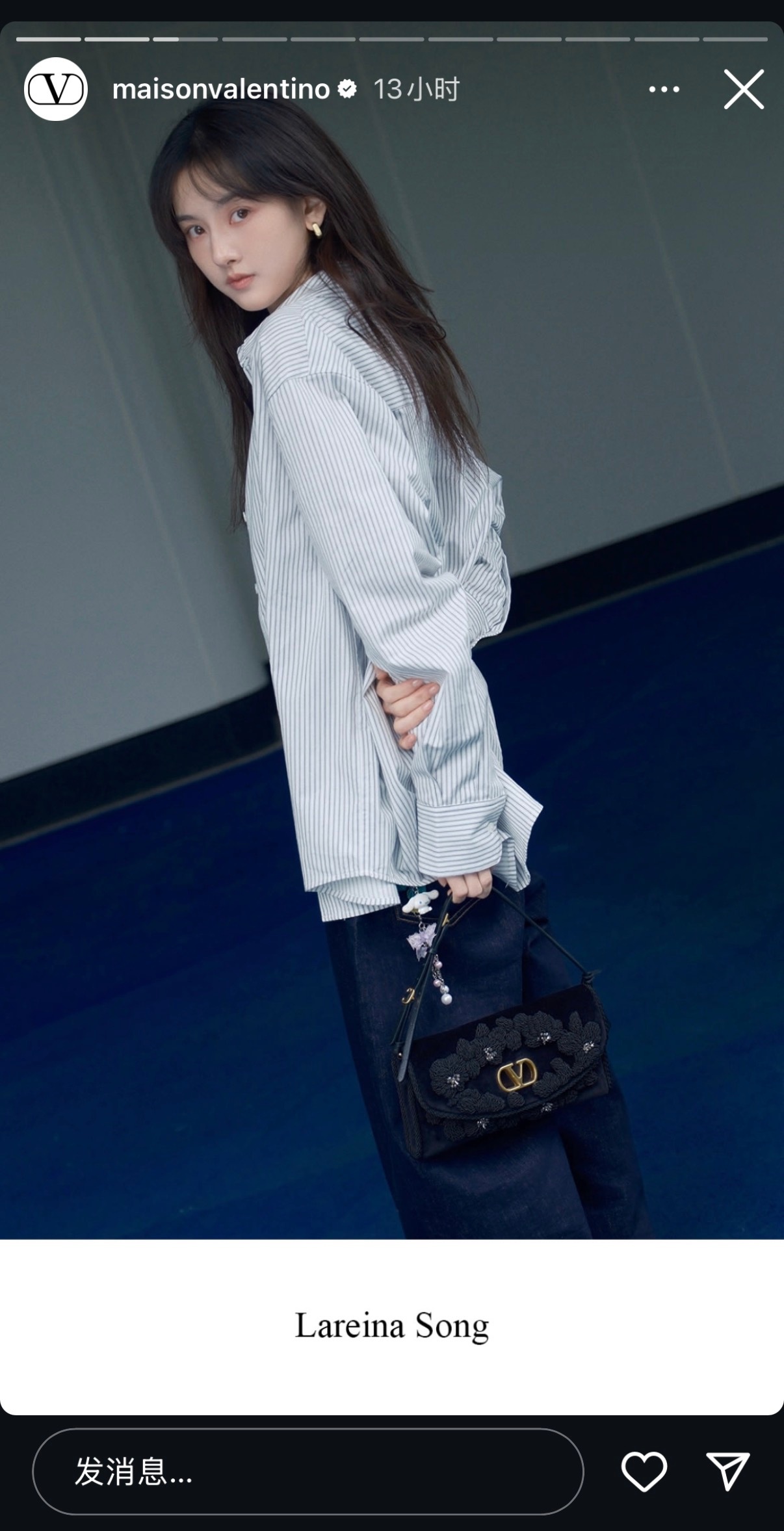 VLTN IG新一轮DeVain认领，中区代言人认领了Jolin+凡清。 