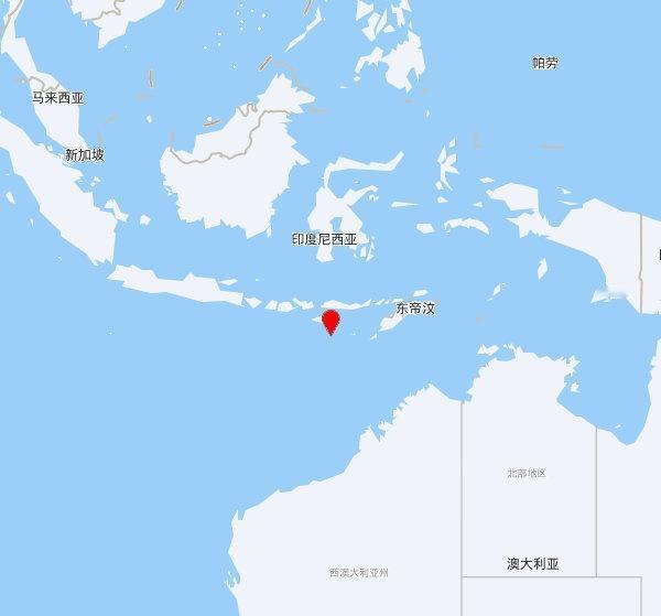 【欧洲地中海地震中心】发布，2025-10-22 04:21:49 在 松巴地区