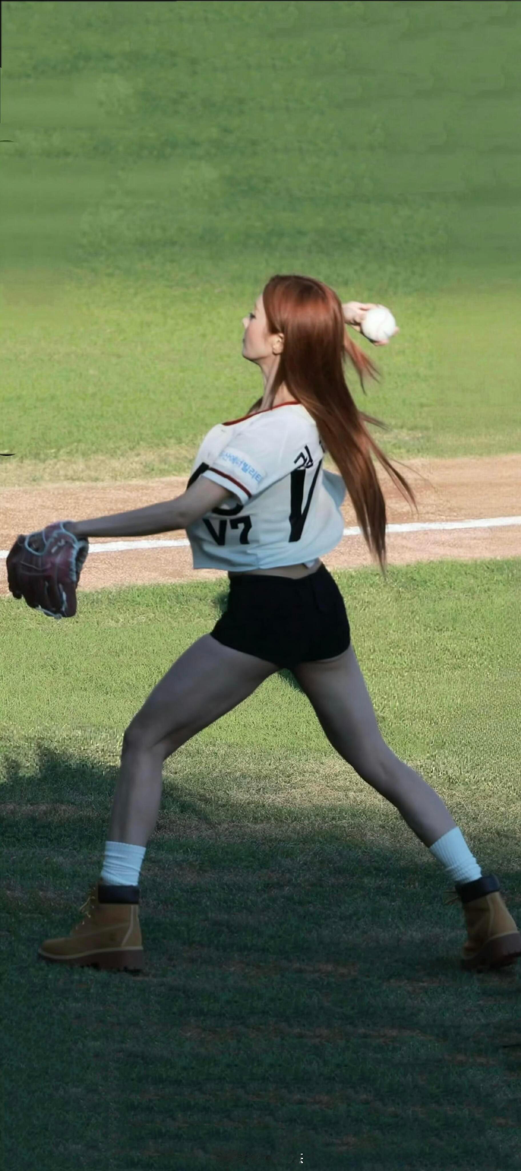 权恩妃的棒球写真 