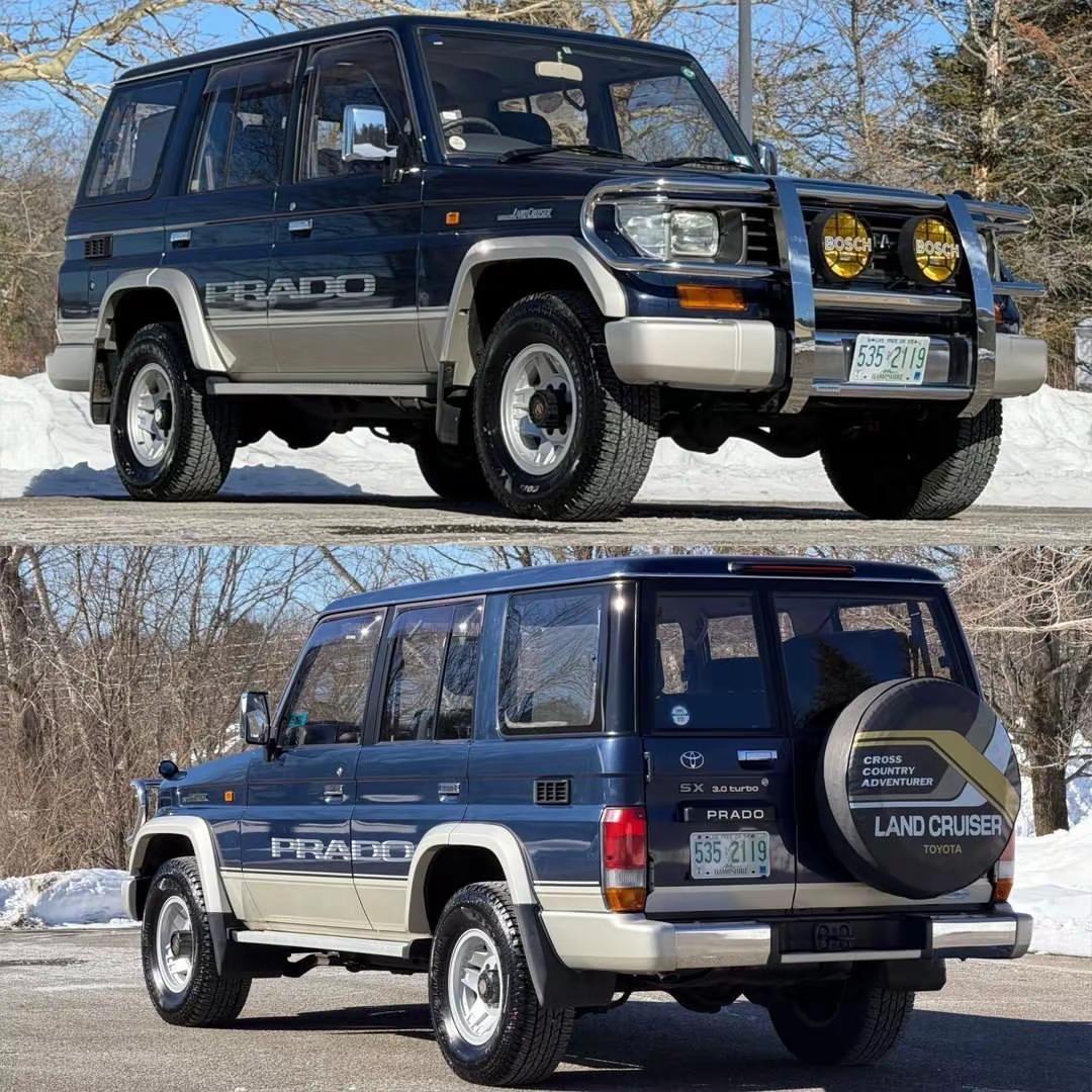 1996 年的 Toyota Land Cruiser Prado KZJ78，