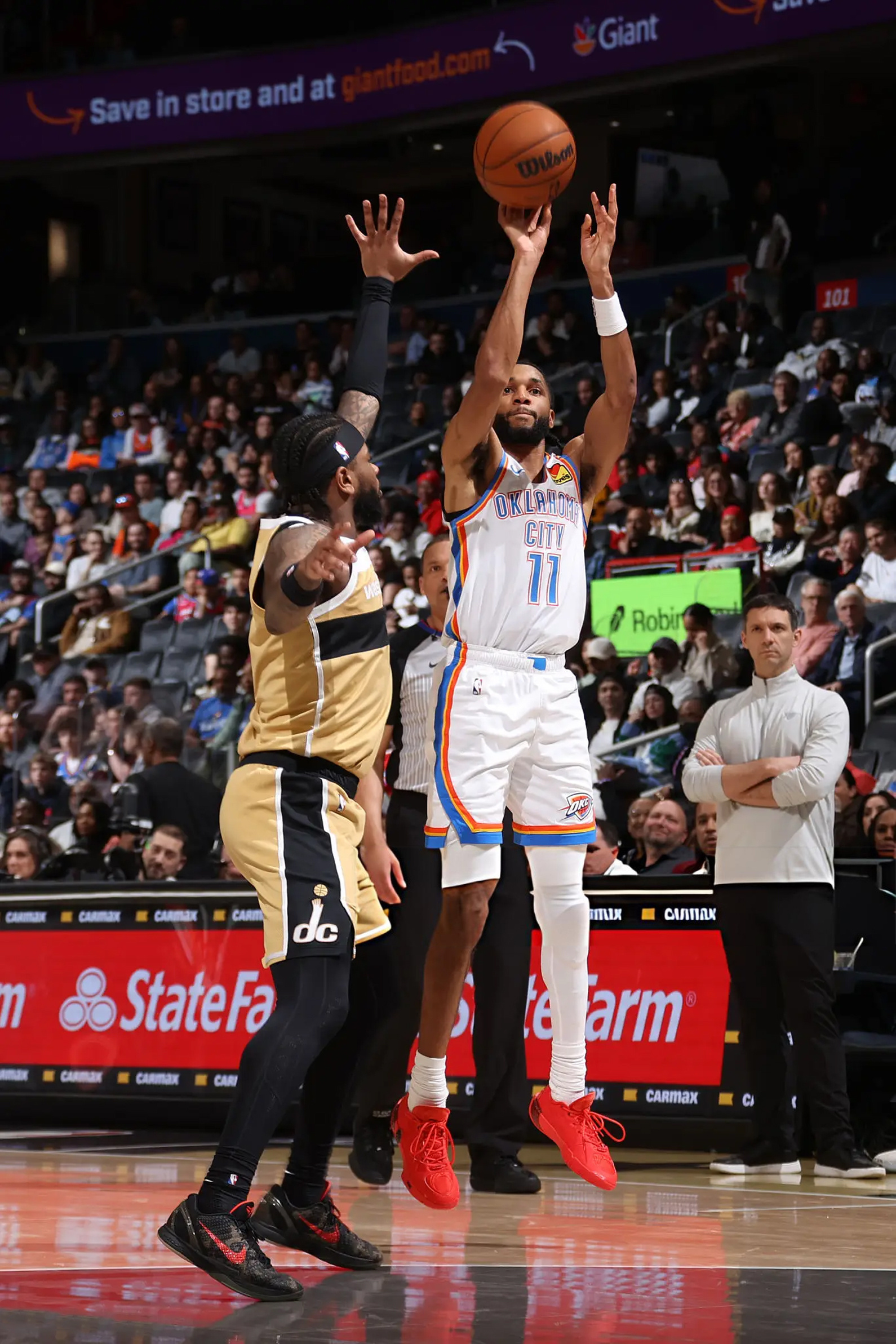 以赛亚·乔 · 李宁 韦德之道129+4+2雷霆战胜奇才