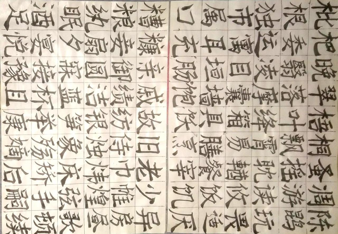 挑战31天练字打卡 写字是一种生活 练字