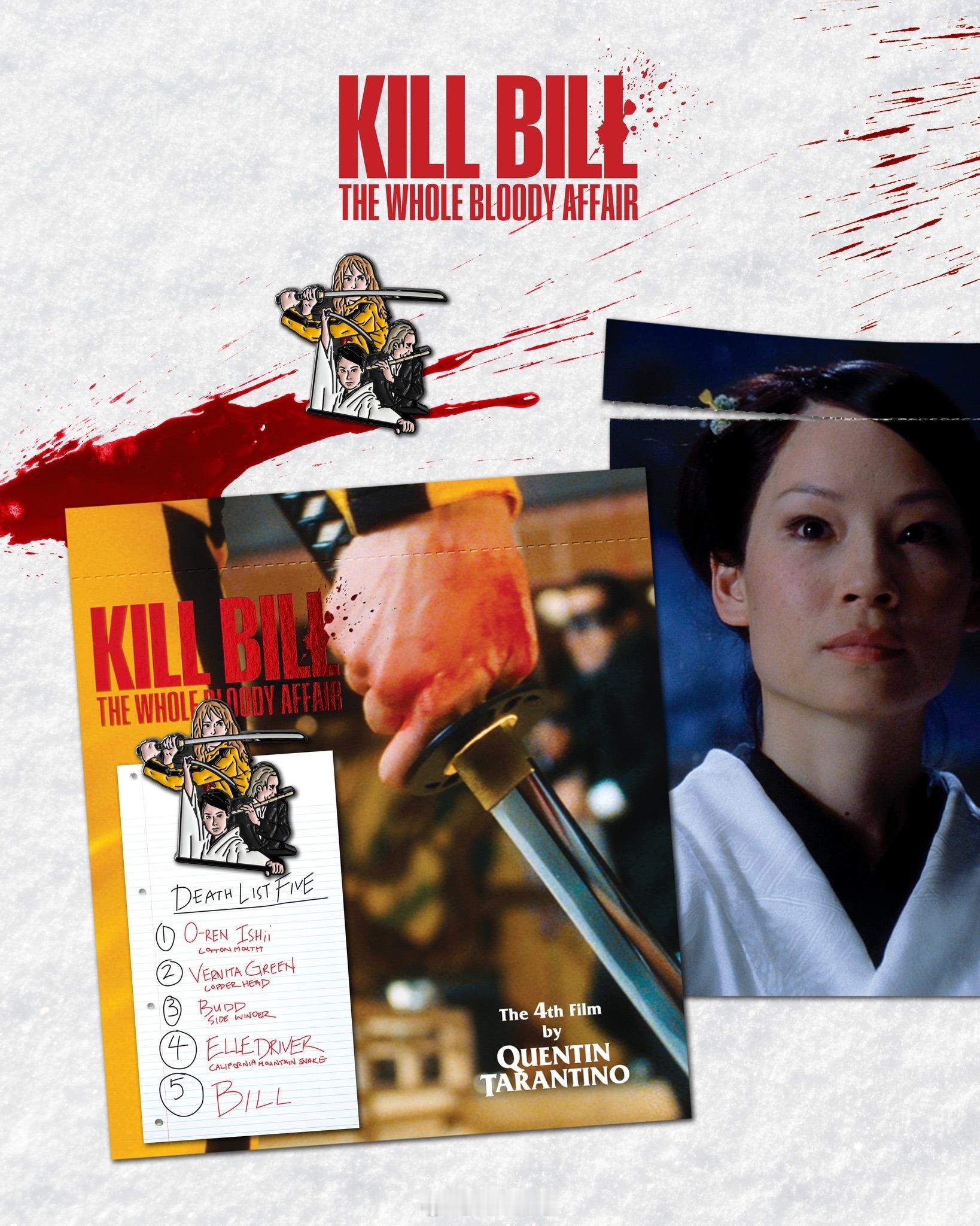 电影影讯昆汀·塔伦蒂诺昆汀·塔伦蒂诺 导演【杀死比尔】一、二两部合体版【杀死比尔