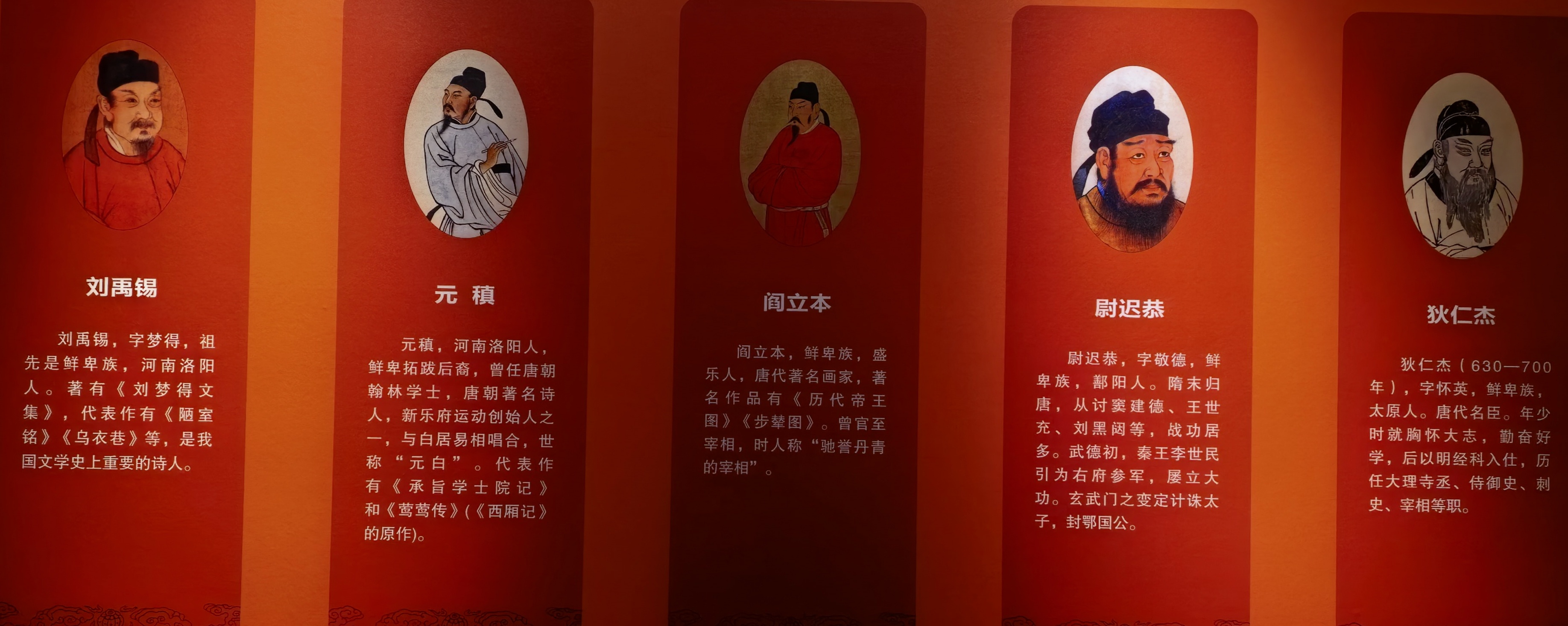 刘禹锡、狄仁杰、尉迟恭……这些了不起的人物，竟然都是鲜卑血统。其实中华民族是多元