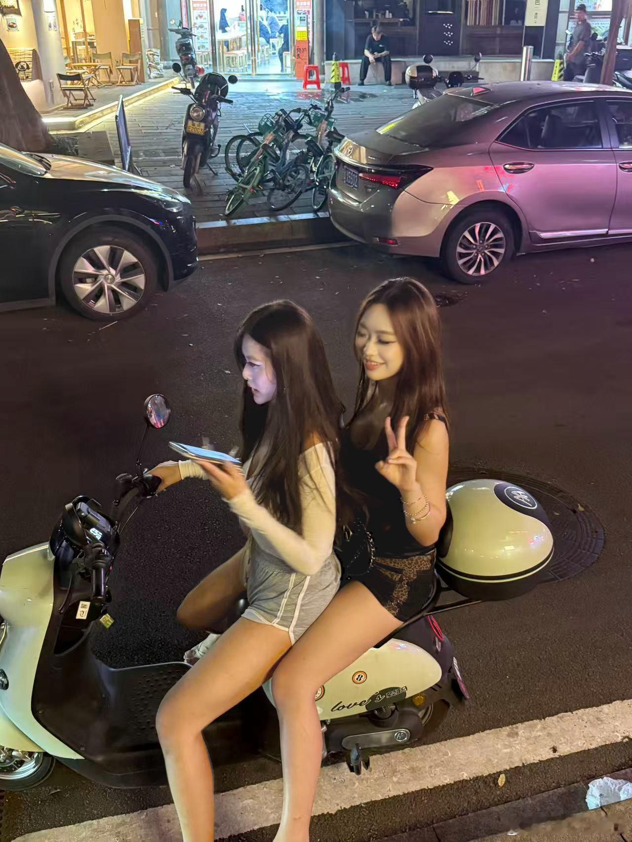 可以骑电瓶车送你回家吗 ​​​