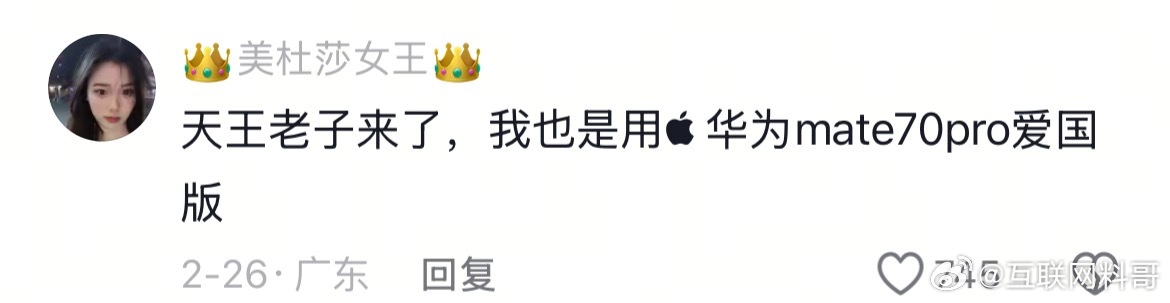 华为黑子的日常言论。一扣华为爱国帽子，二跪苹果。不就这么回事吗？ ​​​