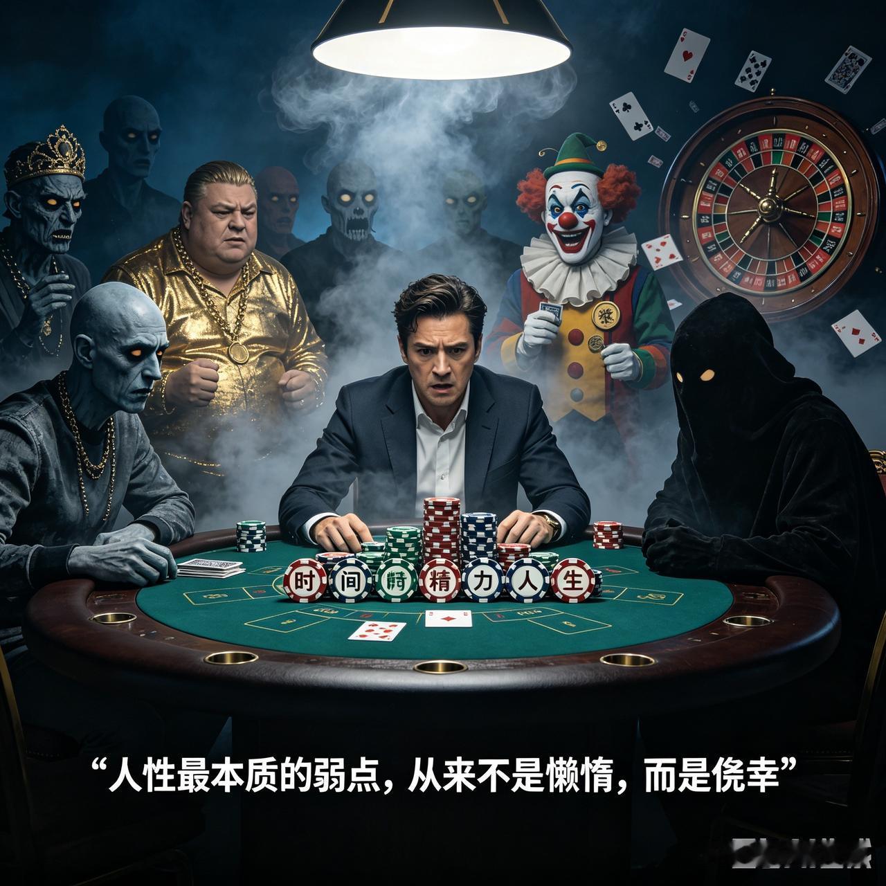 人的赌性，天注定！从来不是选择，而是刻在骨子里的天性

有人说，赌博是贪心作祟，