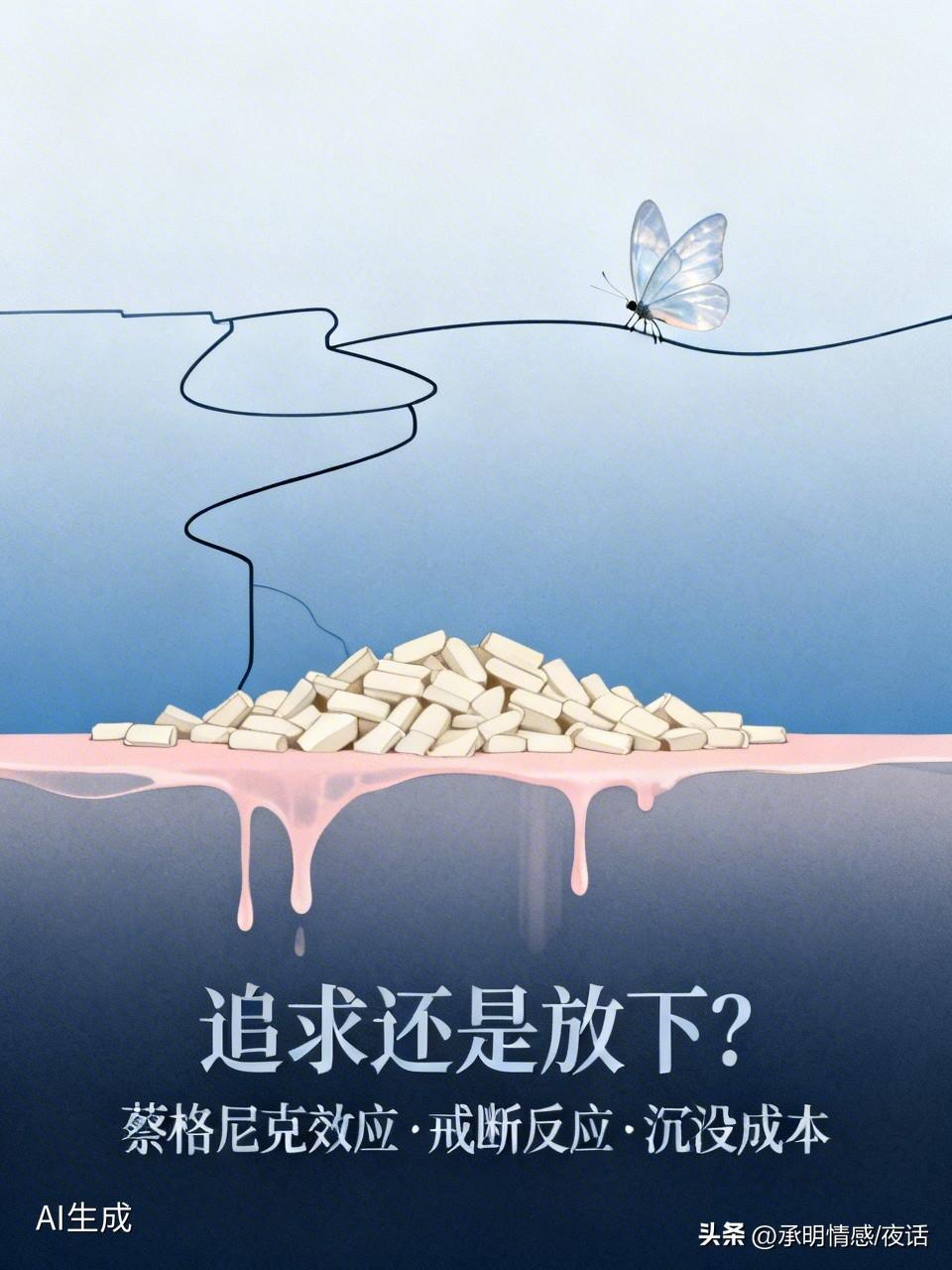 当所爱之人不爱自己，追求或放下着实是个扎心难题。心理学上，蔡格尼克效应使我们对未