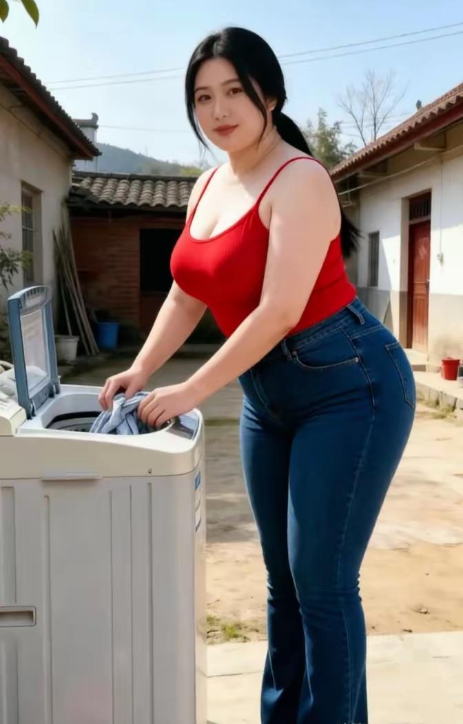 农村的村花妹