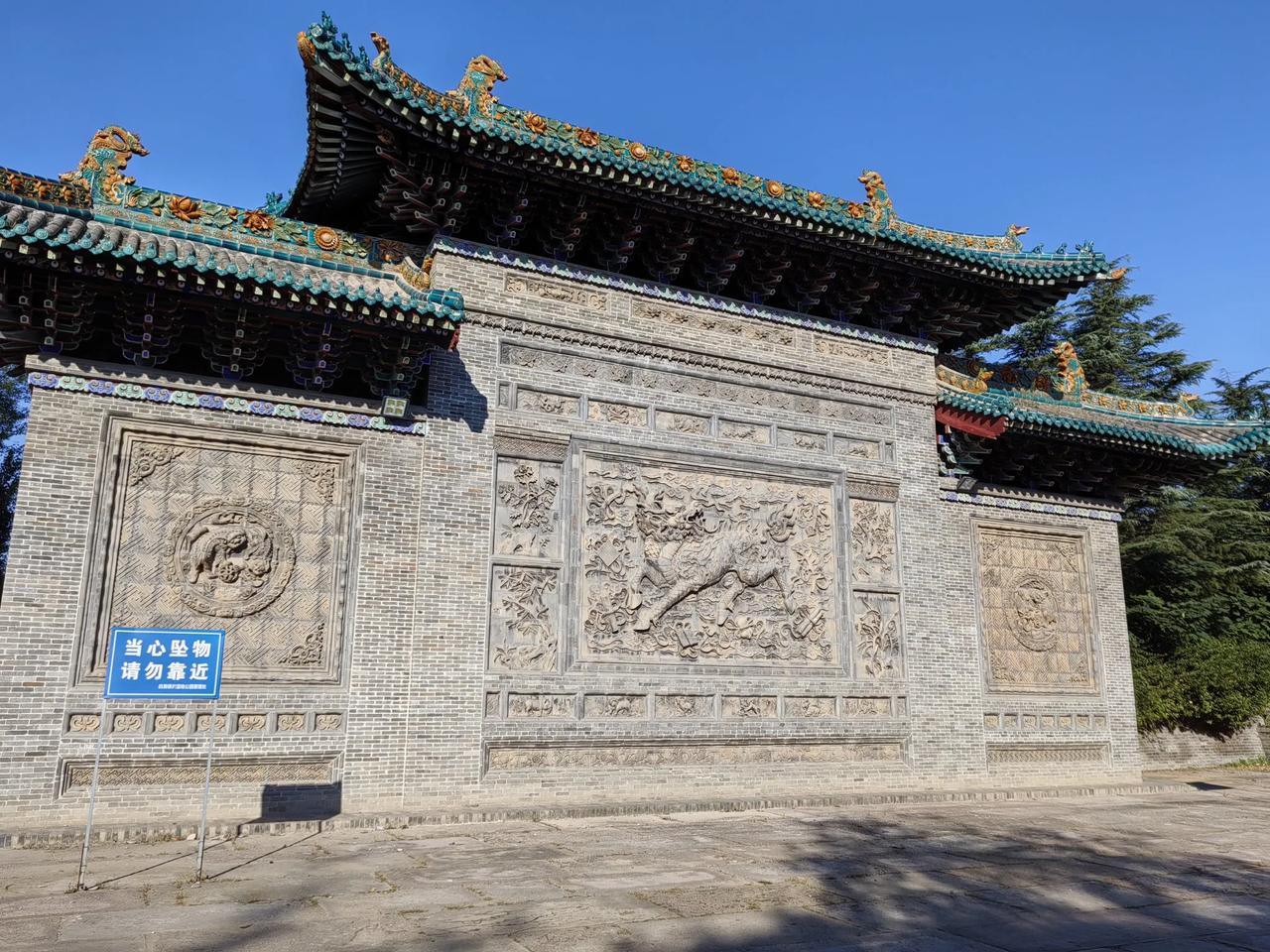 天水一色，国庆期间的潍坊市白浪河湿地公园